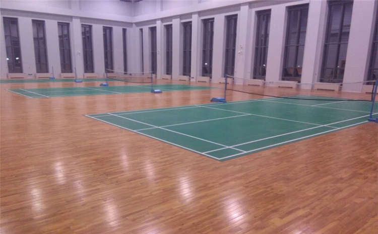 柞木NBA籃球場(chǎng)木地板單層龍骨結構