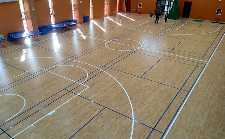 大型籃球場木地板廠