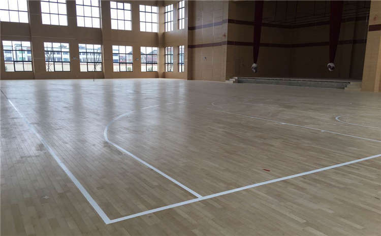 湖南體育館專(zhuān)用運動(dòng)木地板建設