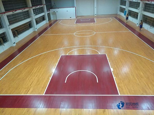 淮安室內運動(dòng)木地板安裝